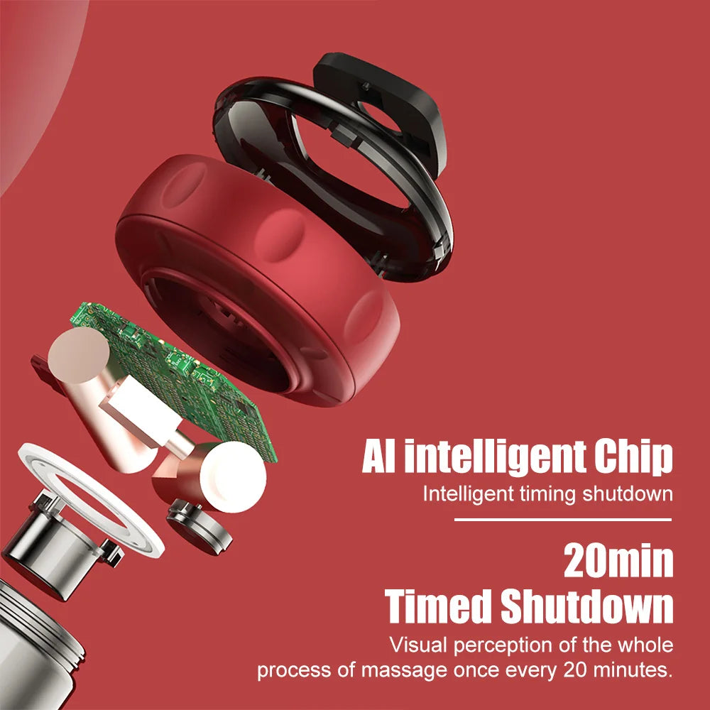 Allround Cupping Massager with 12 Modes 'Rest your back and muscles daily to remove stress and pain'