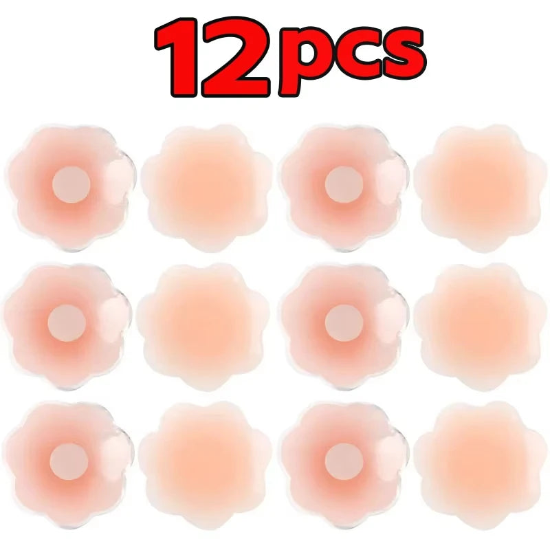 Allround silicovers: Silicone Nipple Cover for Women, Strapless Bra Invisible Boob Pads.