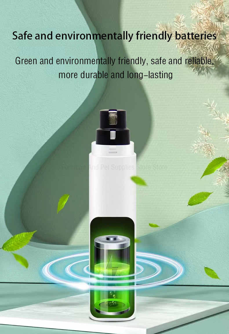 Silent Electric Nail Grinders for Dogs & Cats, Nail Grinders for your pets.