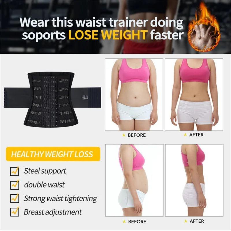Waist Trainer And Flat Belly For Women