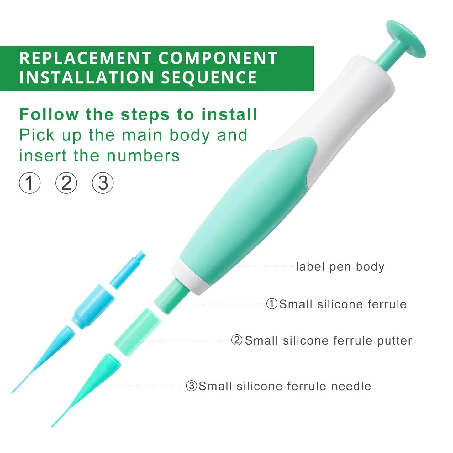 2-IN-1 Auto Skin Tag Removal Tool Kit Painless Skin Label Mole Acne Wart Removal Pen