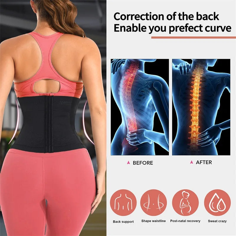Waist Trainer And Flat Belly For Women