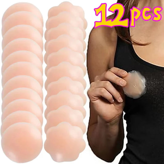 Allround silicovers: Silicone Nipple Cover for Women, Strapless Bra Invisible Boob Pads.