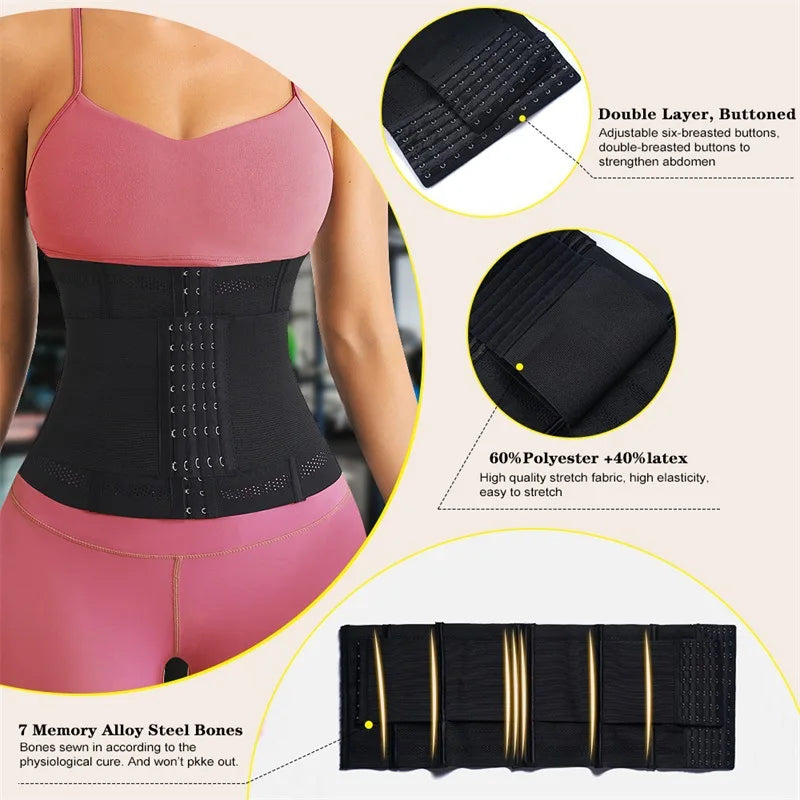 Waist Trainer And Flat Belly For Women