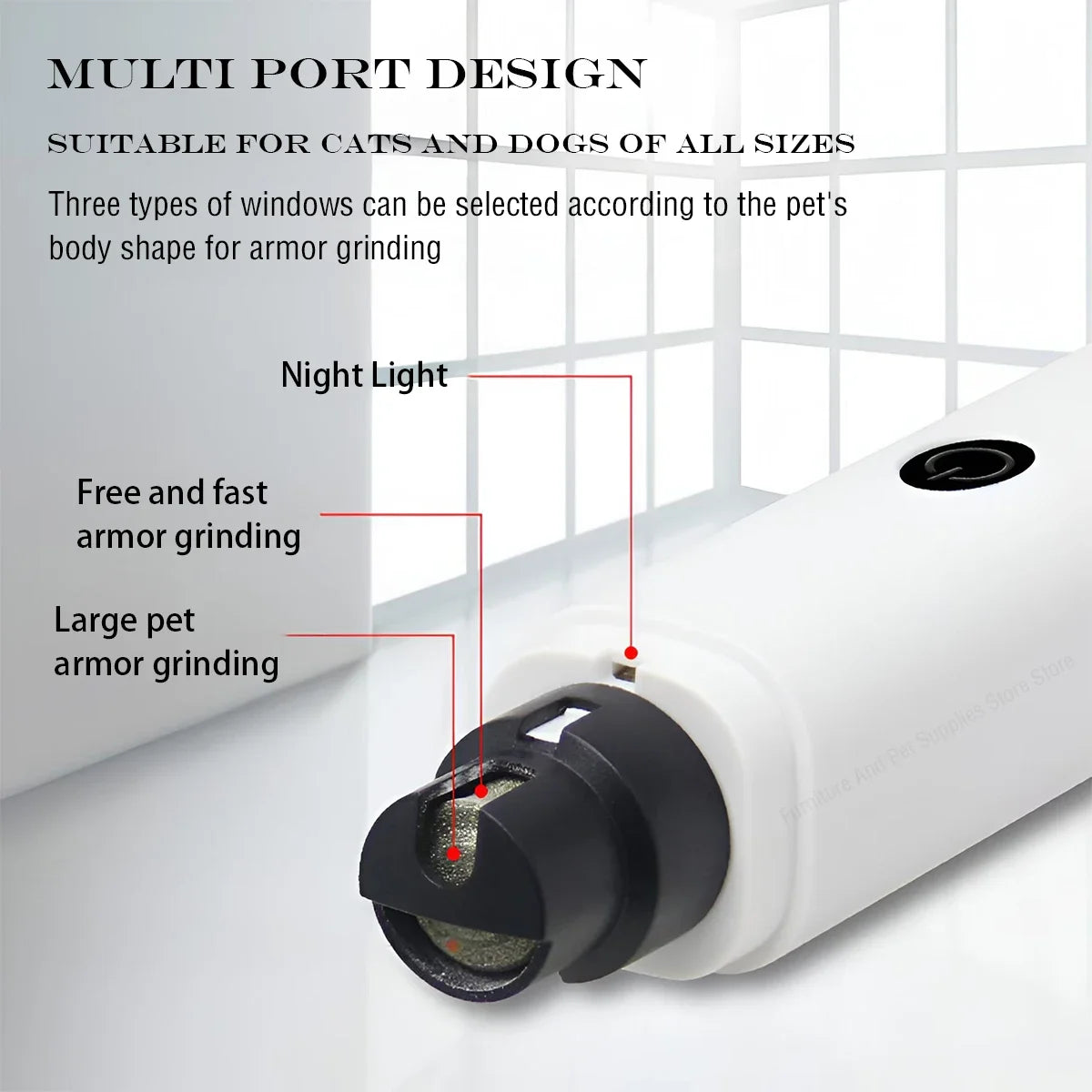 Silent Electric Nail Grinders for Dogs & Cats, Nail Grinders for your pets.