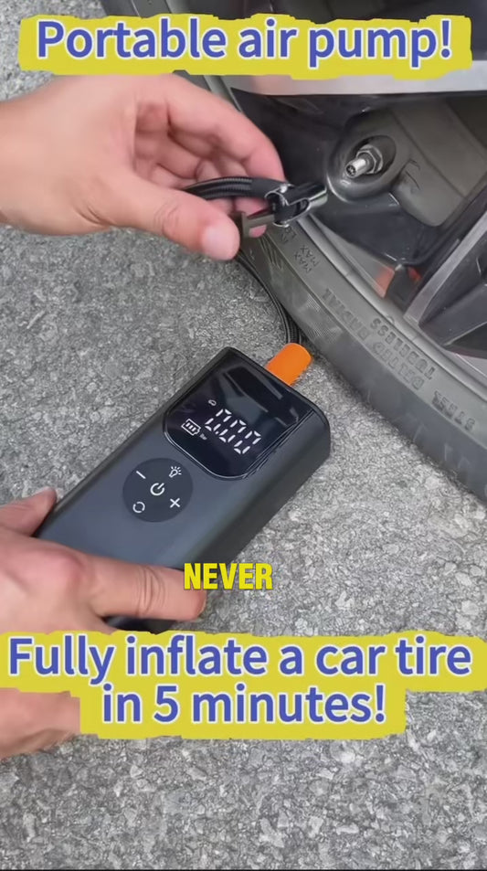 Electric Tire Inflator, Inflate ANYTHING in Minutes.