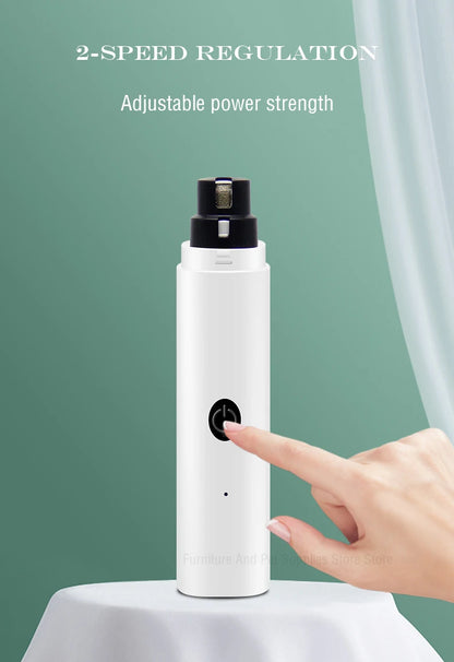 Silent Electric Nail Grinders for Dogs & Cats, Nail Grinders for your pets.