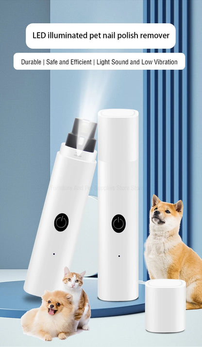 Silent Electric Nail Grinders for Dogs & Cats, Nail Grinders for your pets.
